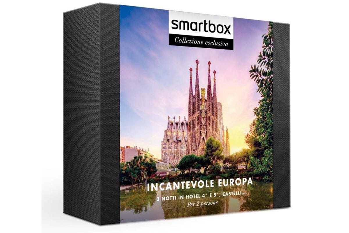 Incantevole Europa di Smartbox Il regalo di Natale perfetto? Emozioni da vivere per il mondo o a tavola